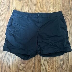 Black Business Casual Chino Shorts Old Navy Size 4